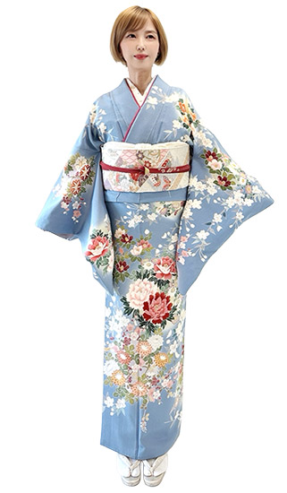 顔合わせ着物レンタルおしゃれ結婚式参列個性的かわいい上品人気着物レンタル