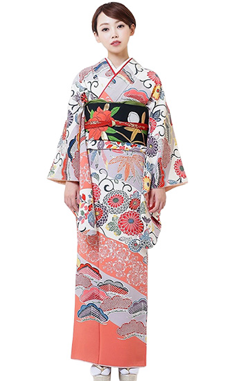 顔合わせ着物レンタルおしゃれ結婚式参列個性的かわいい上品人気着物レンタル